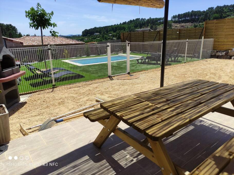 En Ardeche, Gite L'Odyssee Climatise Avec Sa Piscine Privee Et Chauffee Joyeuse Esterno foto